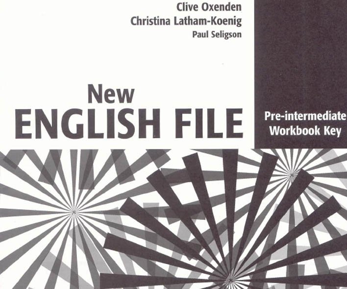 New English File | Pre-Intermediate Workbook Key